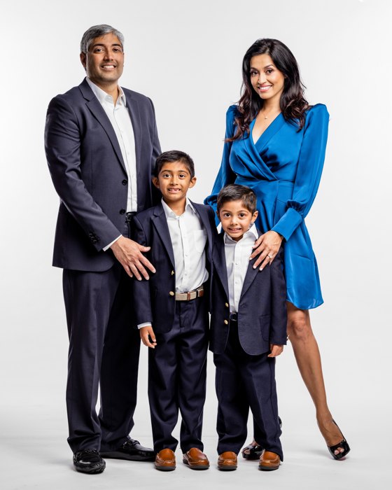 Group Photo lighting setup
